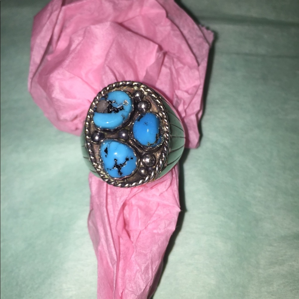 OLD PAWN NATIVE RING